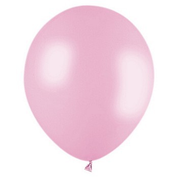 Pastel Pink Latex Balloon Helium Inflated