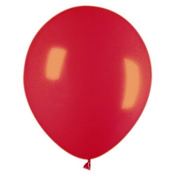 Red Latex Balloon Helium Inflated
