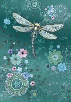 Dragonfly Greeting Card C11