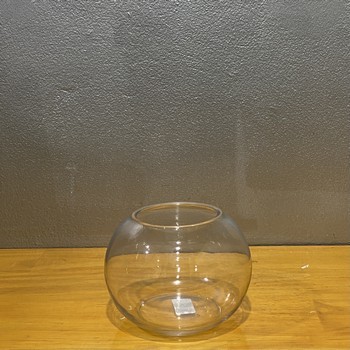 Glass Fish Bowl 8TDx15Dx12