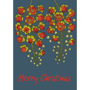 Brewster's Cassia Native Plant Christmas Cards