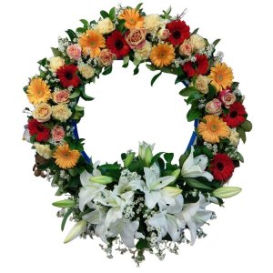 PEACEFUL PARTING WREATH